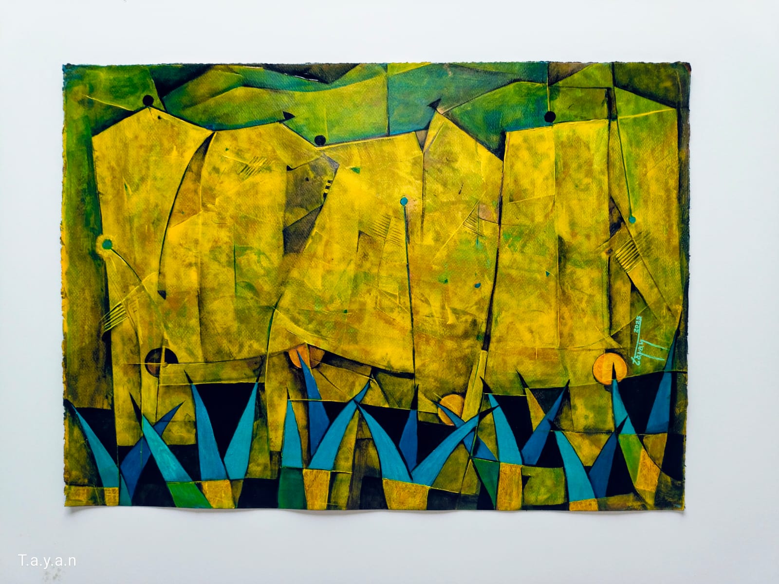 Técnicas pintura contemporánea - Tayan y Vera